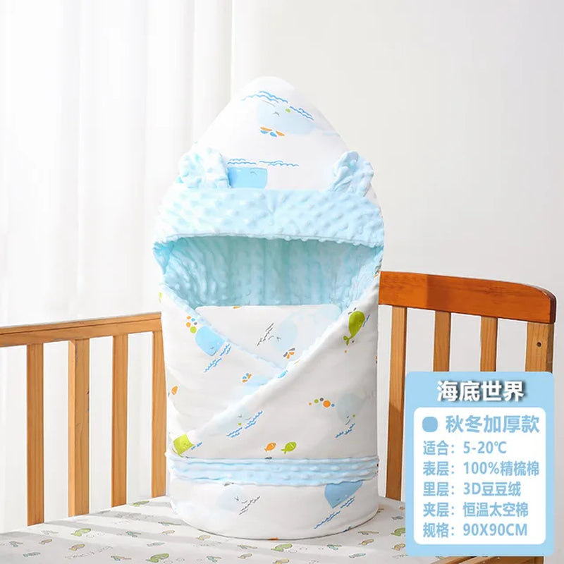 Baby Swaddle Towel Cotton Gauze Newborn Delivery Room Warm Soft Cotton Blanket Bedding Set Quilt Kids Bath Towel Bath Supplies