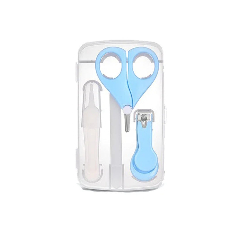 4 PC Lot Baby Nail Care Set Child Scissors Practical Baby Nail Clipper Trimmer Convenient Daily Baby Nail Shell Shear Manicure