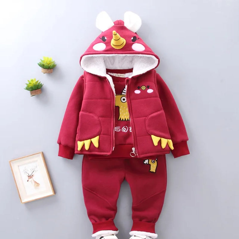 Winter New Born Baby Clothes Romper Baby Jumpsuit Animal Hooded Romper Cow Costume Boys Girls Overalls Infant Clothing