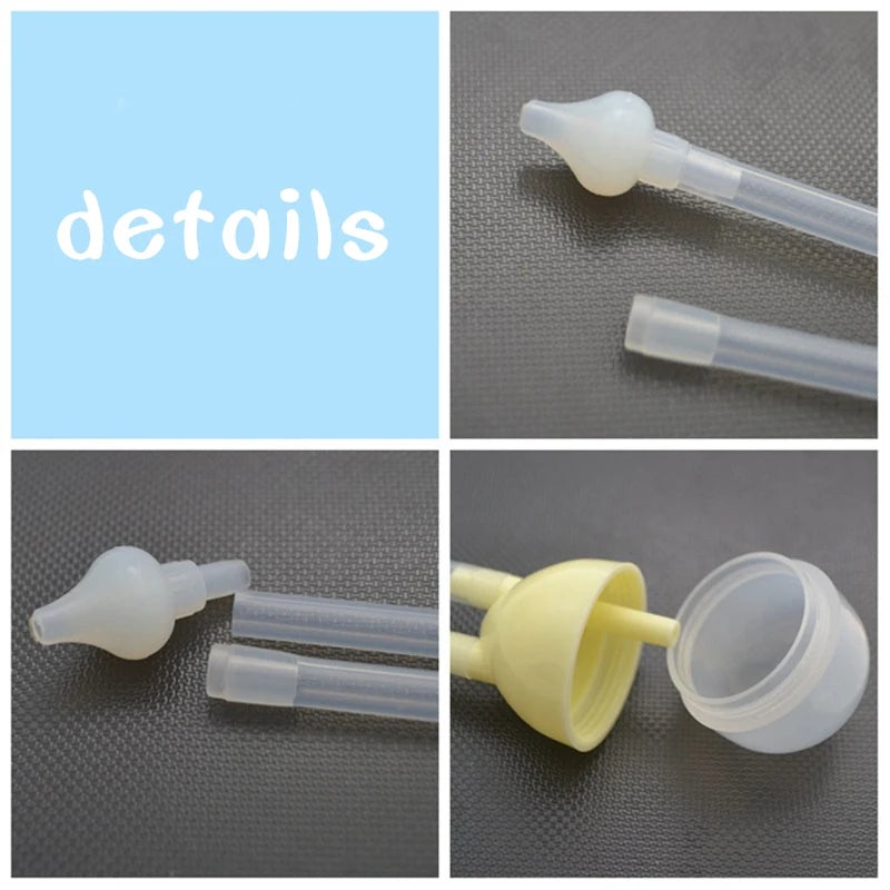 Hot Newborn Baby Vacuum Suction Nasal Aspirator Safety Nose Cleaner Infantil Nose up Aspirador Nasal Babies Care Drop Shipping