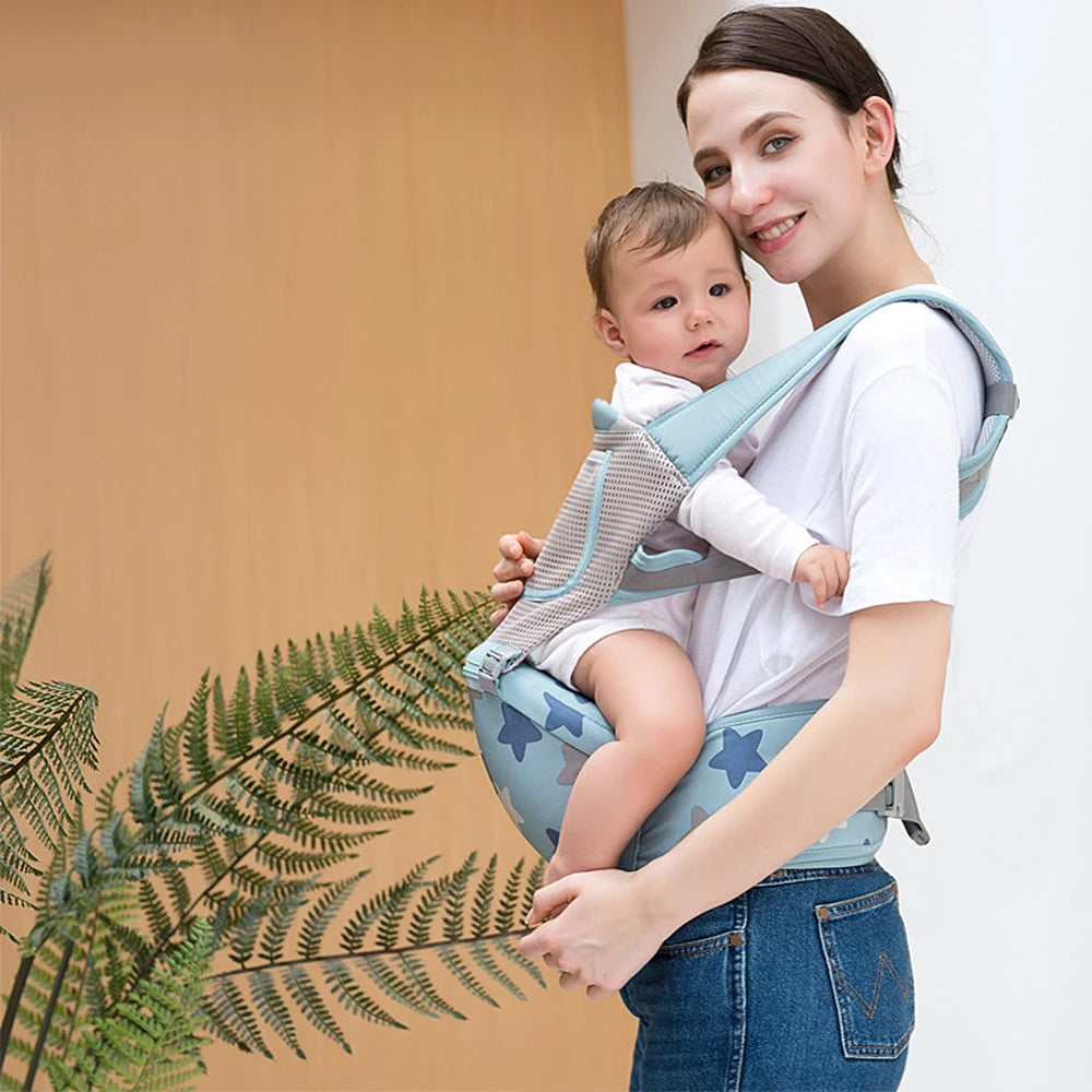 Baby Carrier Front Facing Hipseat Kangaroo Ergonomic Baby Sling Carriers for Newborn Toddler Kids Loading Bear 20Kg