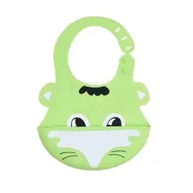 Baby Stuff Waterproof Silicone Bib Feeding Baby Newborn Cartoon Aprons Adjustable Baby Bibs Burp Cloths Bandana Bibs Baby Bibs