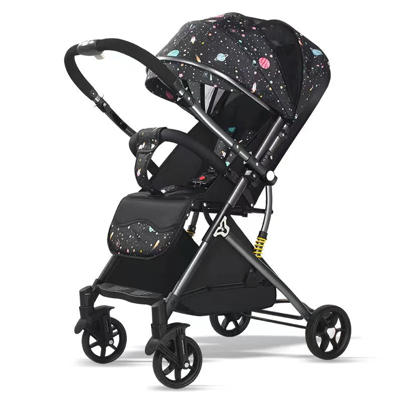 Good Baby Stroller 4 Wheels S Two-Way Ultra-Light Folding