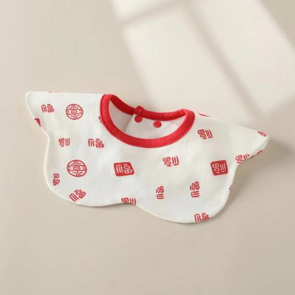 Bibs for Baby Boy Cotton round Neck Collar Infant Feeding Baby Bibs Waterproof Drooling Teething Baby Girl Apron Newborn Stuff