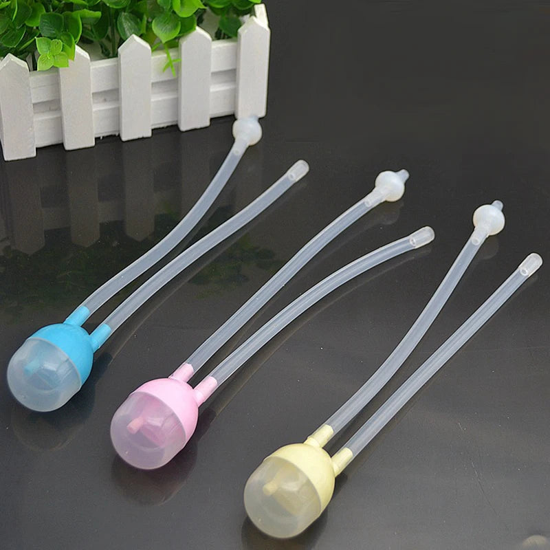 Hot Newborn Baby Vacuum Suction Nasal Aspirator Safety Nose Cleaner Infantil Nose up Aspirador Nasal Babies Care Drop Shipping